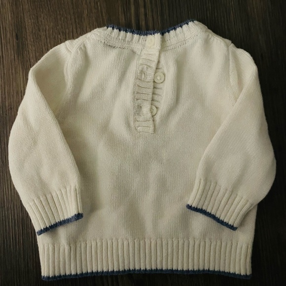 Boys Janie and Jack Lyon sweater 0-3 mo - Picture 4 of 4